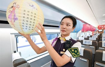 People Greet Upcoming Mid-Autum